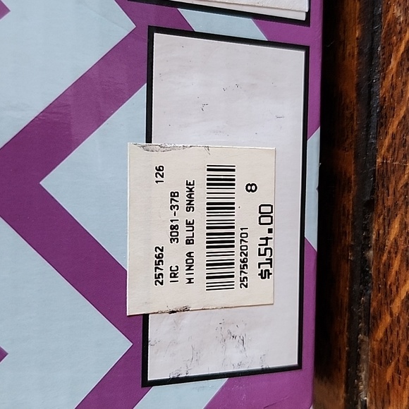 Irregular Choice Minoa cobra python snake shoes size 39 blue - Picture 11 of 14